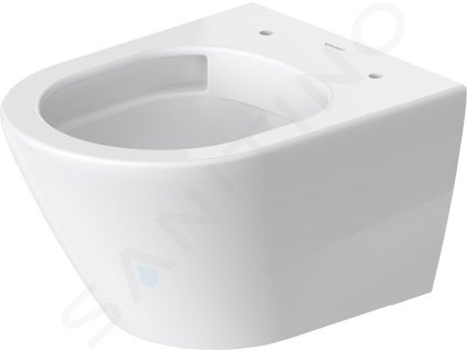 Duravit D-Neo Závesné WC, Rimless, HygieneGlaze, biela 2588092000