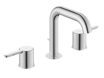 Duravit C.1 Umývadlová batéria s výpusťou, 3-otvorová inštalácia, chróm C11060005010