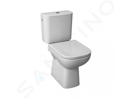 Jika Deep WC kombi set s nádržkou, spodný odpad, Dual Flush, biela H8266170002801