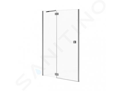 Jika Cubito Pure Sprchové dvere výklopné 1200 mm, ľavé, Jika perla Glass, strieborná/číre sklo H2544260026681