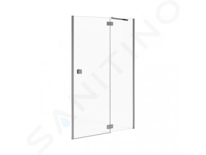 Jika Cubito Pure Sprchové dvere výklopné 900 mm, pravé, Jika perla Glass, strieborná/číre sklo H2544230026681
