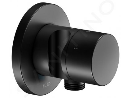 Keuco IXMO Ventil pod omietku na 3 spotrebiče, s pripojením hadice a držiakom sprchy, matná čierna 59549370201