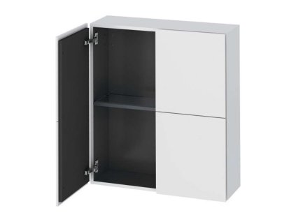 Duravit L-Cube Skrinka, 80x70x24 cm, 2 dvierka, biela mat LC116701818