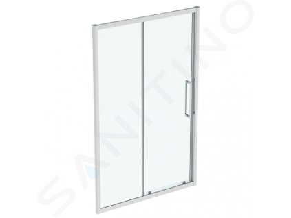 Ideal Standard i.Life Posuvné sprchové dvere, dvojdielne, 1400 mm, silver bright/číre sklo T4949EO