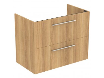 Ideal Standard i.Life A Skrinka pod umývadlo, 800x440x630 mm, 2 zásuvky, dub T5256NX