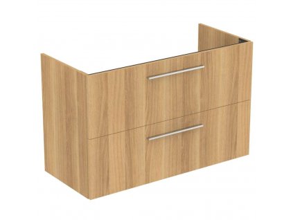 Ideal Standard i.Life A Skrinka pod umývadlo, 100x44x63 cm, 2 zásuvky, dub T5257NX