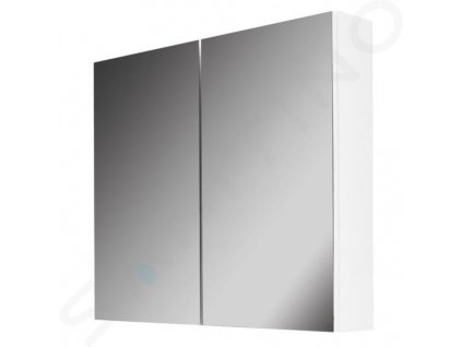 kielle Vega Zrkadlová skrinka, 60x73x15 cm, lesklá biela 50118600