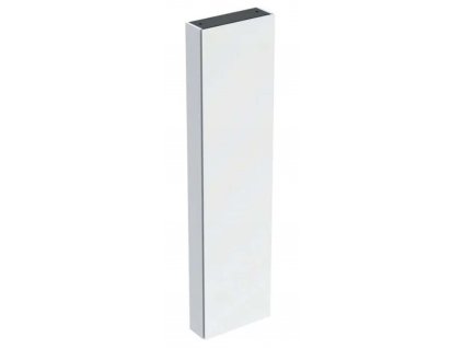 Geberit iCon Vysoká skrinka, 180x45x15 cm, 1 dvierka, pánty Ľ/P, vnútorné zrkadlo, lesklá biela 502.317.01.1