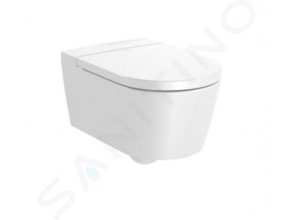 Roca Inspira Závesné WC, Rimless, biela A346527000