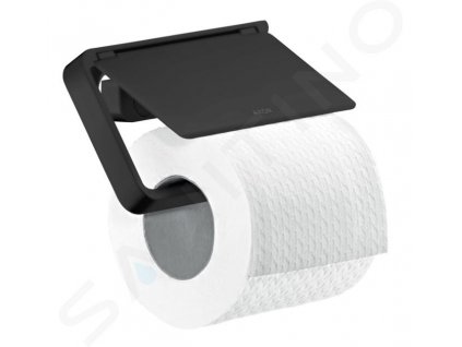 Axor Universal Držiak toaletného papiera, matná čierna 42836670-AX