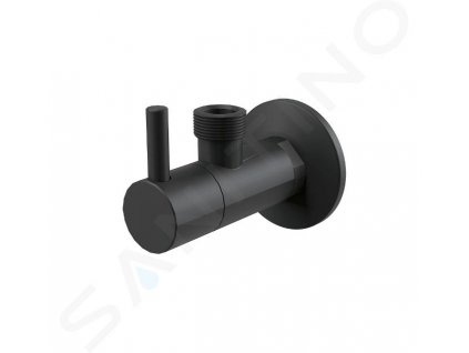 Alcadrain Ventily Rohový ventil s filtrom, matná čierna ARV003-BLACK