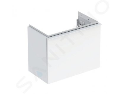 Geberit iCon Umývadlová skrinka, 52x42x31 mm, 1 zásuvka, lesklá biela 502.302.01.1