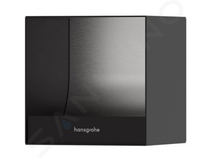 Hansgrohe XtraStoris Original Vstavaný držiak toaletného papiera, matná čierna 56065670-HG
