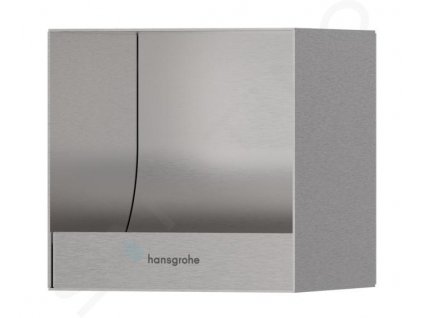 Hansgrohe XtraStoris Original Vstavaný držiak toaletného papiera, kefovaná oceľ 56065800-HG