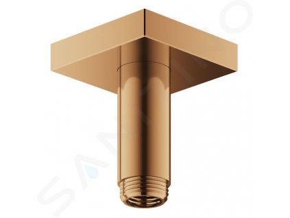 Keuco Sprchové príslušenstvo Sprchové rameno stropné, dĺžka 100 mm, kefovaný bronz 53089030102