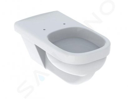 Geberit Selnova Comfort Závesné WC Square, 700x390 mm, ploché splachovanie, biela 500.792.01.7