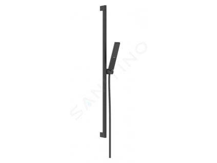 Hansgrohe Pulsify E Set sprchovej hlavice, tyče a hadice, EcoSmart+, matná čierna 24381670-HG
