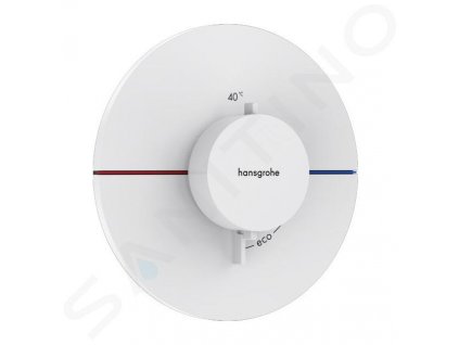 Hansgrohe ShowerSelect Comfort Termostatická batéria pod omietku, matná biela 15559700-HG