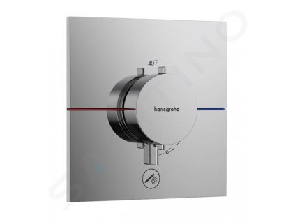 Hansgrohe ShowerSelect Comfort Termostatická batéria pod omietku, chróm 15575000-HG
