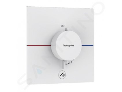 Hansgrohe ShowerSelect Comfort Termostatická batéria pod omietku, matná biela 15575700-HG