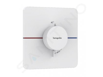 Hansgrohe ShowerSelect Comfort Termostatická batéria pod omietku, matná biela 15588700-HG