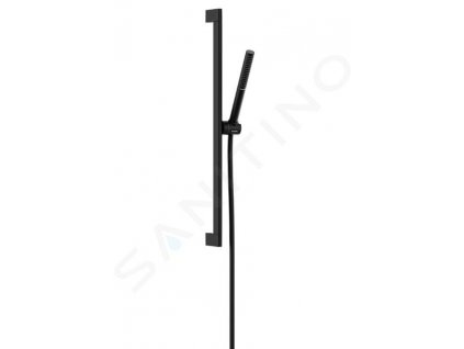 Hansgrohe Pulsify S Set sprchovej hlavice, tyče a hadice, EcoSmart, matná čierna 24382670-HG