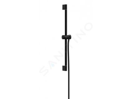 Hansgrohe Unica Sprchová tyč 67 cm, so sprchovou hadicou, matná čierna 24400670-HG