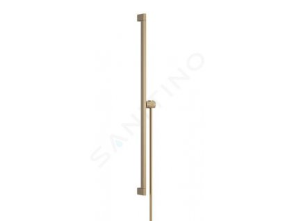 Hansgrohe Unica Sprchová tyč 95 cm, so sprchovou hadicou, kefovaný bronz 24403140-HG
