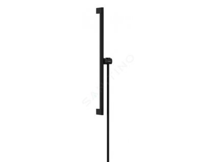 Hansgrohe Unica Sprchová tyč 95 cm, so sprchovou hadicou, matná čierna 24405670-HG