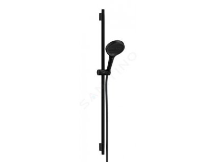 Hansgrohe Rainfinity Set sprchovej hlavice, tyče a hadice, 3 prúdy, matná čierna 28743670-HG
