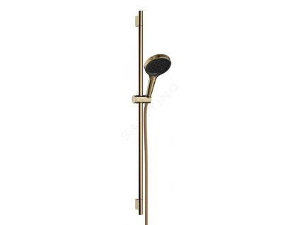 Hansgrohe Rainfinity Set sprchovej hlavice, tyče a hadice, 3 prúdy, zlatá 28743990-HG