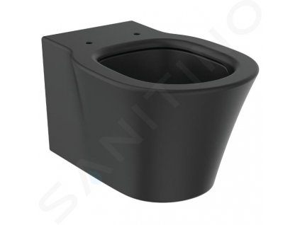 Ideal Standard Connect Air Závesné WC, AquaBlade, čierna E0054V3