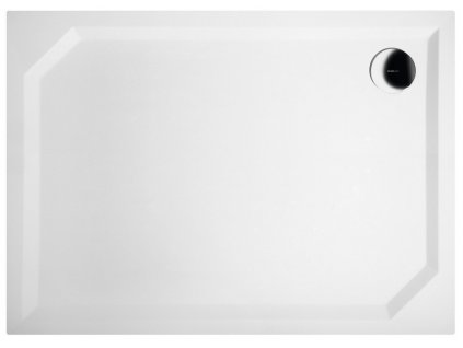 Gelco G5 SARA sprchová vanička z liateho mramoru, obdĺžnik 110x80cm, hladká HS11080