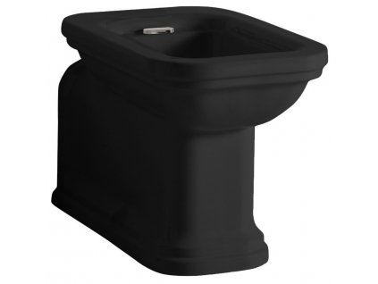 Kerasan WALDORF bidet 37x65cm, čierna mat 4120K7