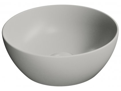 GSI PURA COLOR PURA keramické umývadlo na dosku, piemer 32cm, cenere mat 885417