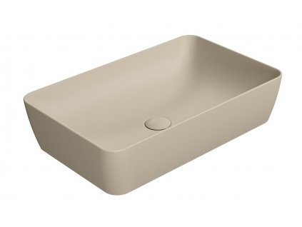 GSI SAND SAND/NUBES keramické umývadlo na dosku 60x38cm, creta mat 903608