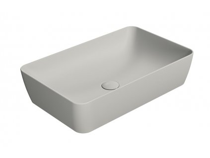 GSI SAND SAND/NUBES keramické umývadlo na dosku 60x38cm, cenere mat 903617
