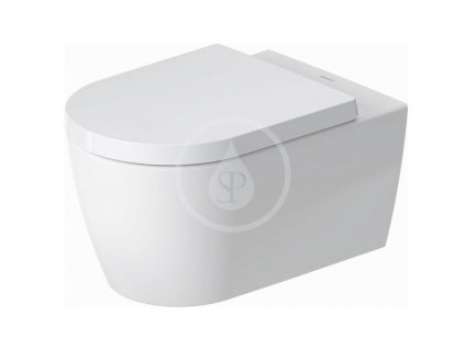 Duravit ME by Starck Závesné WC s HygieneFlush, Rimless, HygieneGlaze, biela/matná biela 2579099000