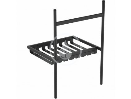 Ideal Standard Conca Kovový podstavec na umývadlo 60 cm, hodvábna čierna E2531XG