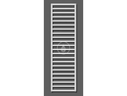 Zehnder Subway Kúpeľňový radiátor 1549x450 mm, rovný, stredové pripojenie 50 mm, biely lak SUB-150-045