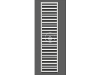 Zehnder Subway Kúpeľňový radiátor 1837x600 mm, rovný, stredové pripojenie 50 mm, biely lak SUB-180-060