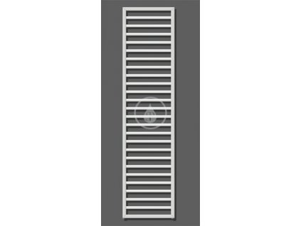 Zehnder Subway Kúpeľňový radiátor 1837x450 mm, rovný, stredové pripojenie 50 mm, chróm SUBC-180-045