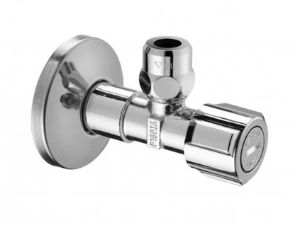 Schell Rohové ventily Rohový regulačný ventil s filtrom, DN10xDN10, chróm 054290699