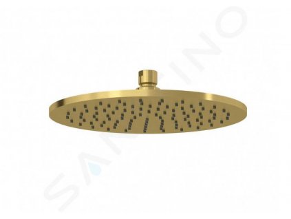 Kludi A-Qa Hlavová sprcha, priemer 25 cm, kefované zlato 64325N0-00