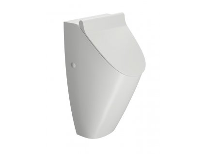 GSI COMMUNITY urinál so zakrytým prívodom vody s otvormi pre veko 31x65cm, biela mat 909809