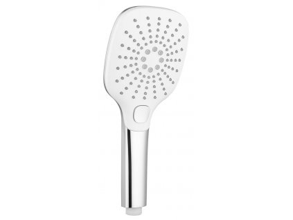 Sapho Ručná masážná sprcha s tlačidlom, 3 režimy, 109x109mm, ABS/chróm 1204-52