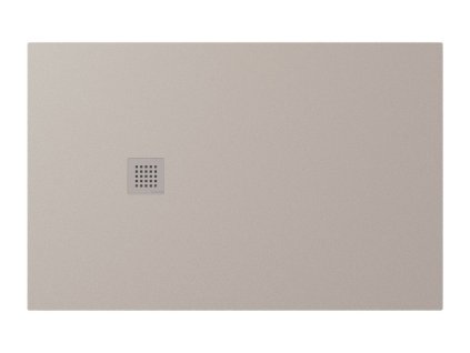 Polysan TRENECA sprchová vanička z liateho mramoru s možnosťou úpravy rozmeru 140x90cm, béžová matná 84309.81