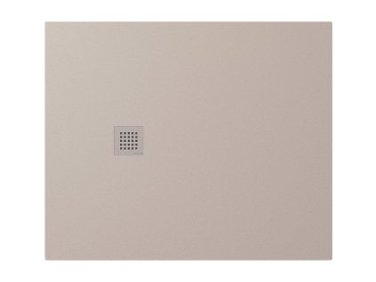 Polysan TRENECA sprchová vanička z liateho mramoru s možnosťou úpravy rozmeru 120x100cm, béžová matná 84313.81