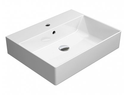 GSI KUBE X keramické umývadlo 60x47 cm, biela ExtraGlaze 9431111
