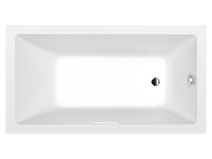 Polysan NOEMI obdĺžniková vaňa 160x80x39cm, biela 71722